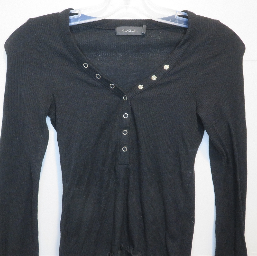 Glassons Ribbed Top - Picture 2 of 3